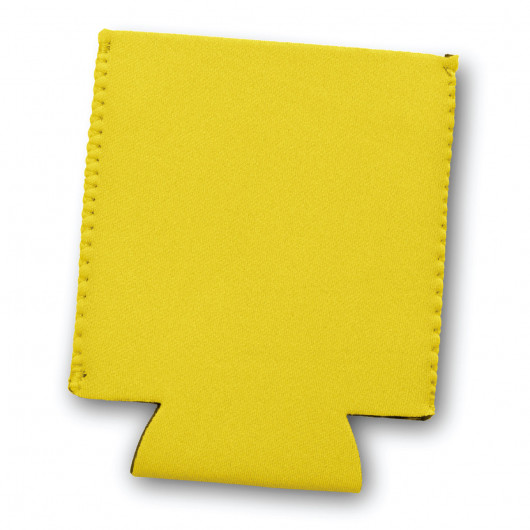 Promotional Happy Hour Stubby Coolers Yellow